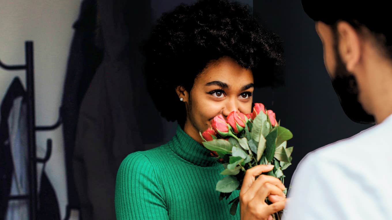 Promising Signs A Fling Might Actually Have Long-Term Potential, According To Psychology Woman feeling promise for potential long term relationship from fling.