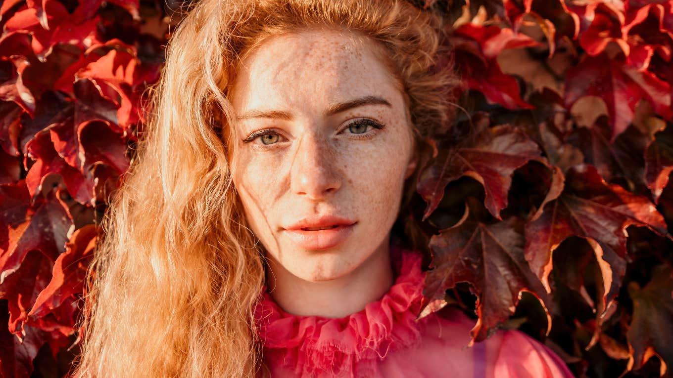 Reasons Why Good Things Come When You Least Expect Them To Close up shot of woman with curly blond hair and freckles looking at camera