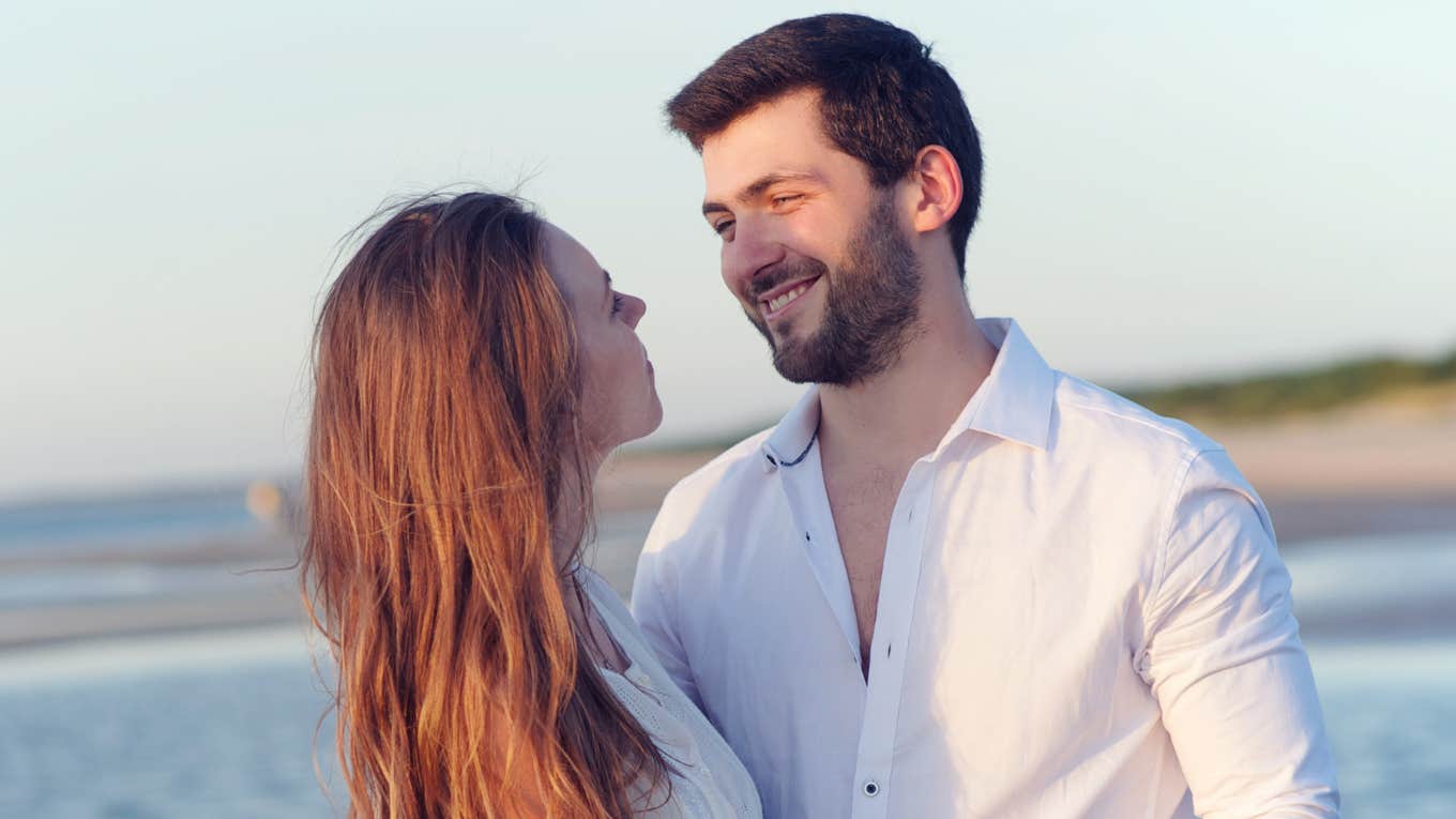 Subtle Signs Your Relationship Is All Chemistry And Not Enough Love, According To Psychology Couple realizes their relationship is just chemistry, not love.
