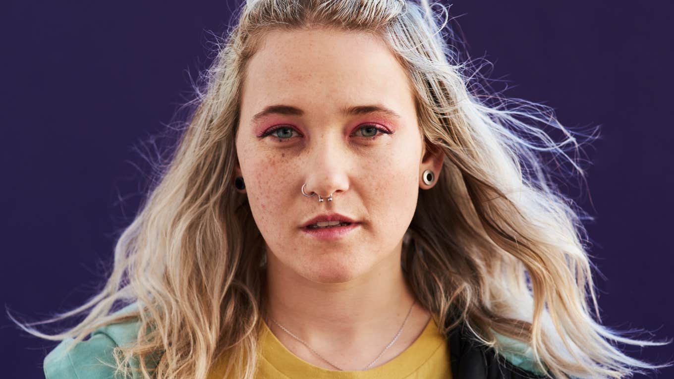 Things Gen Z People Are Tired Of At This Stage In Their Lives serious gen z woman