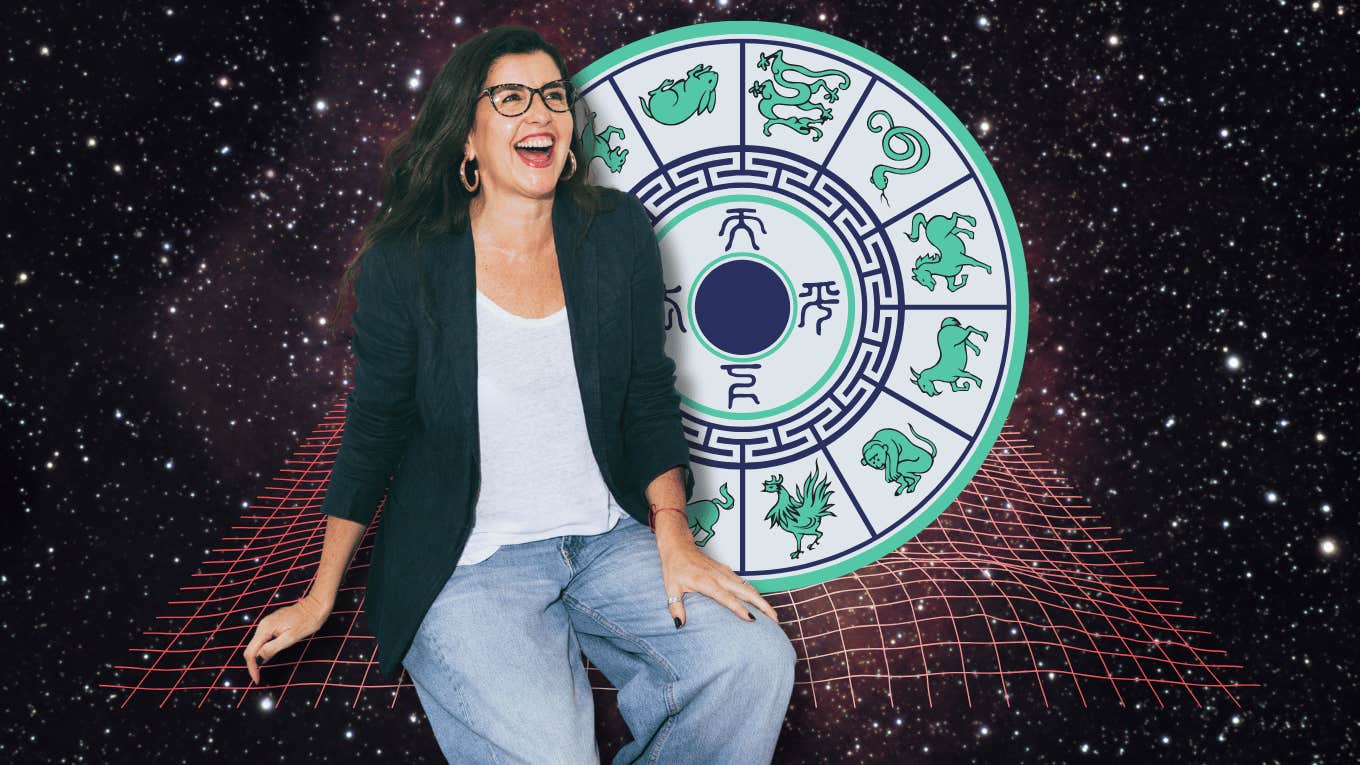 Weekly Chinese Zodiac Horoscope From November 25 - December 1, 2024 woman with chinese zodiac signs weekly horoscope november 25 - december 1, 2024