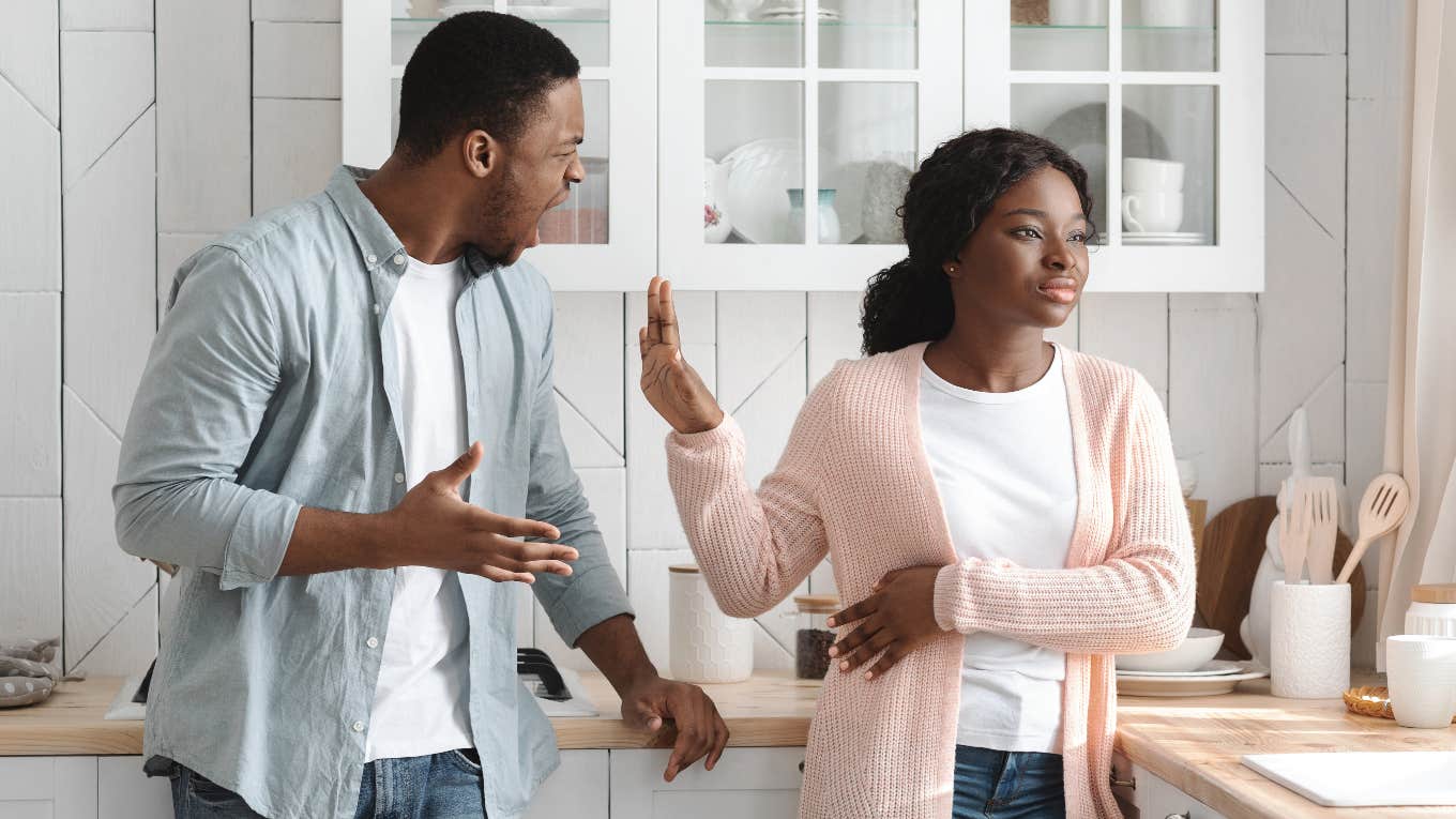 Woman Refuses To Cook Again After Her Boyfriend Critiques Her Cooking In Powerpoint Presentation Woman refusing to cook because of husband's critiques