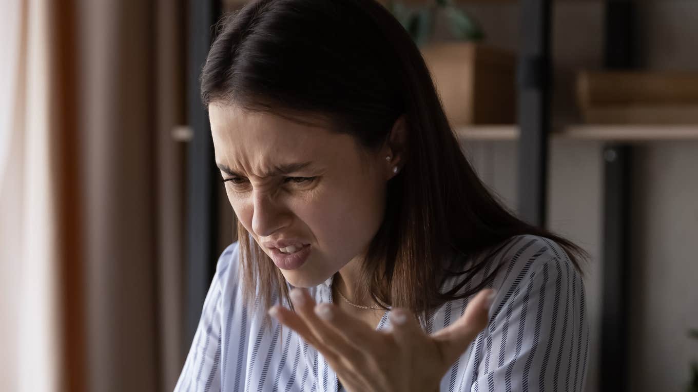 Harsh Judgments People Make Within Seconds Of Meeting Someone, According To Psychology Woman notices she has harsh judgments within seconds of meeting people.