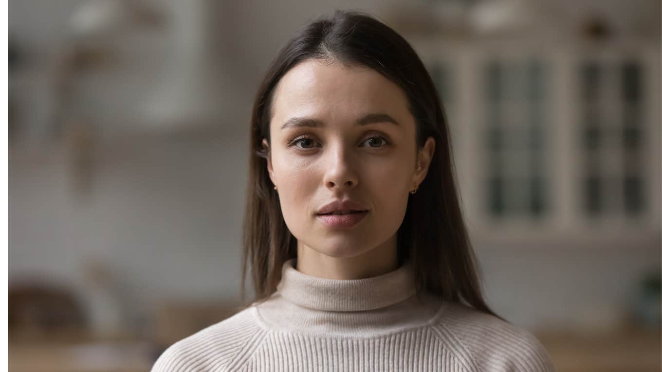Subtle Behaviors You’ve Developed Because Of A Fear Of Being Perceived woman with a fear of being perceived