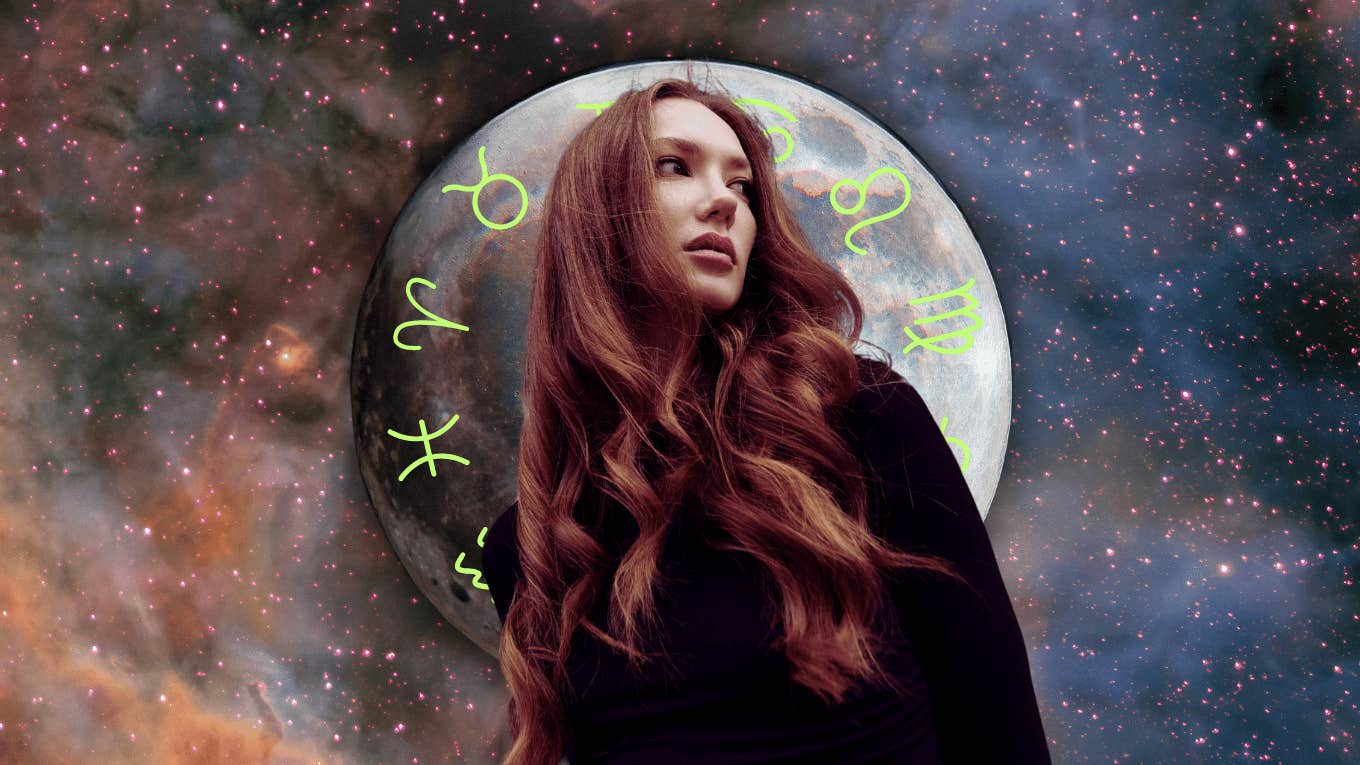 Zodiac Signs Receive Blessings Universe December 4, 2024 woman with zodiac signs blessings universe december 4, 2024
