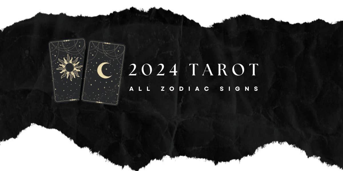 Guided By Tarot: 2024 Weekly Planner July 2023- February 2024