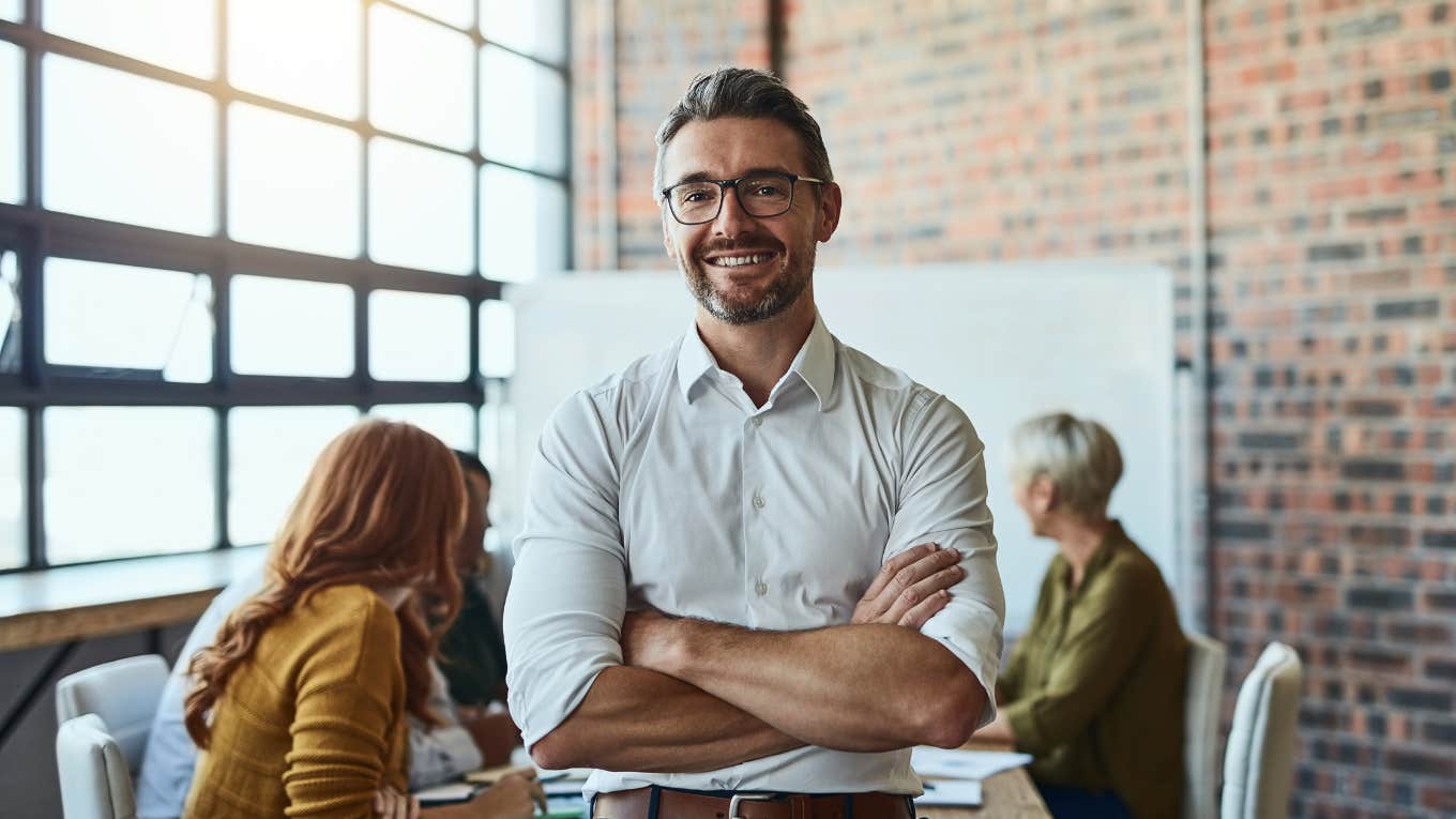 CEO Shares The Things He’s Sick Of Hearing From Employees CEO smiling in meeting room