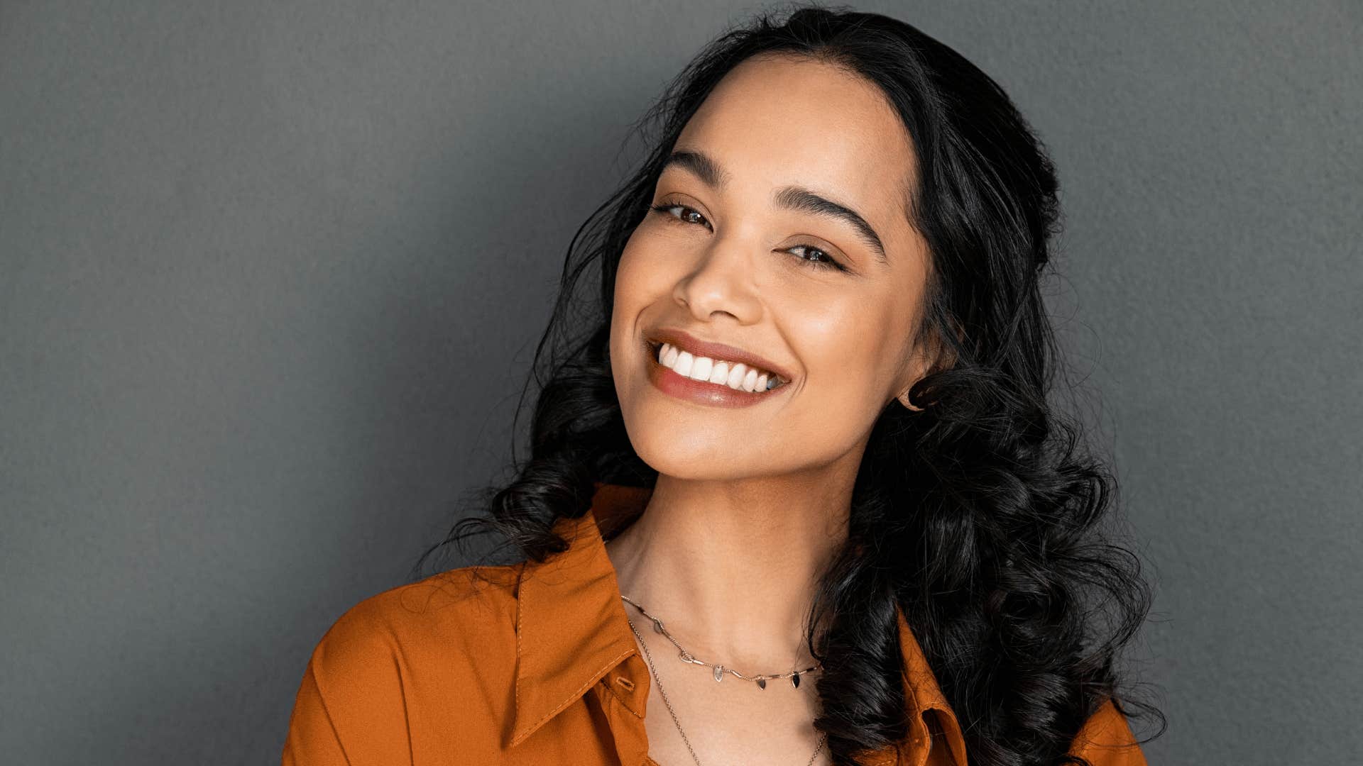 smiling woman