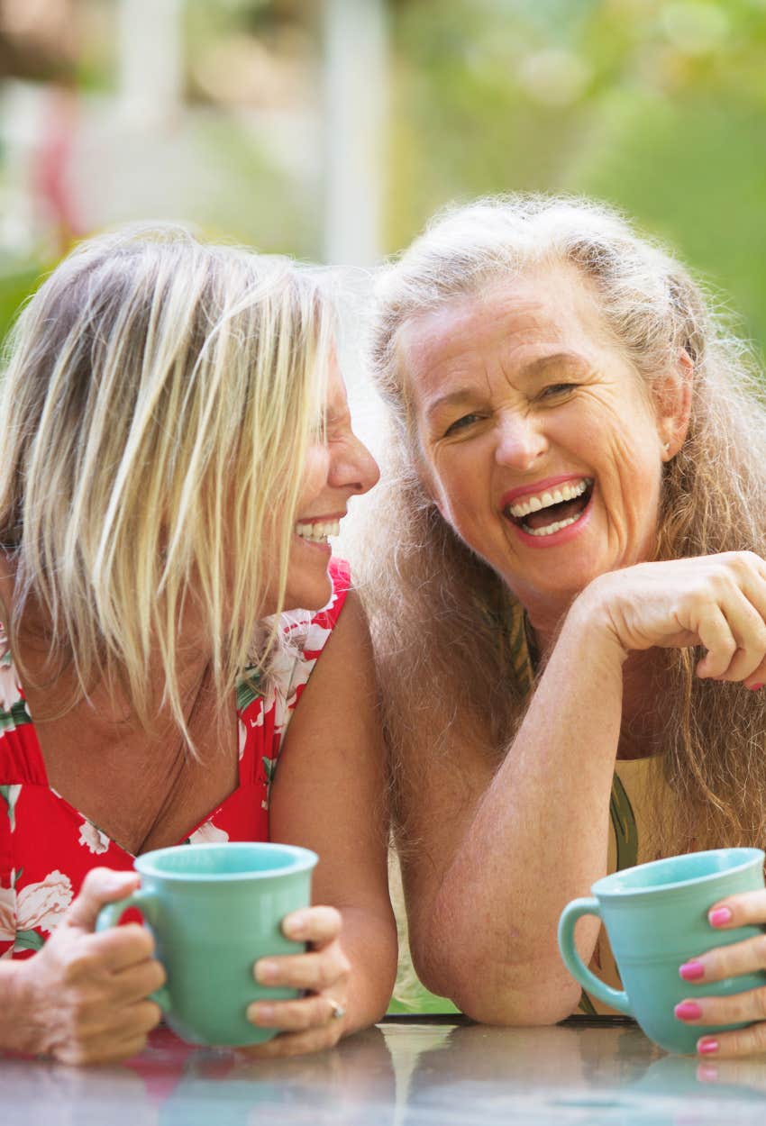 Friends laughing for friendship ultimate biohack simon sinek