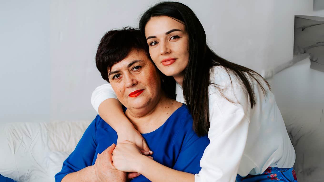 Things That Happen When You Were Raised By A Strong Mother Daughter with her strong mother.