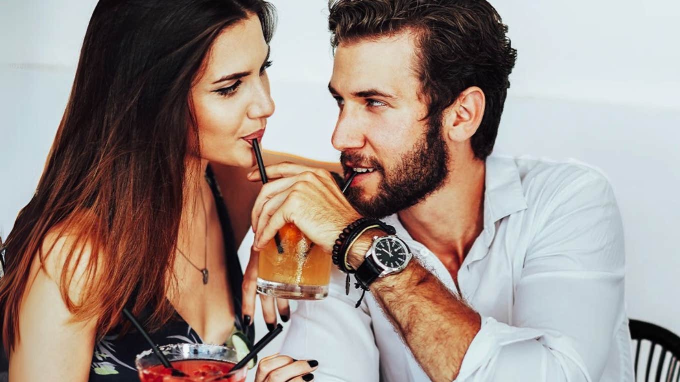 Secrets Women Must Know About Men, According To Female Pick-Up Artist Woman on a date with a man.