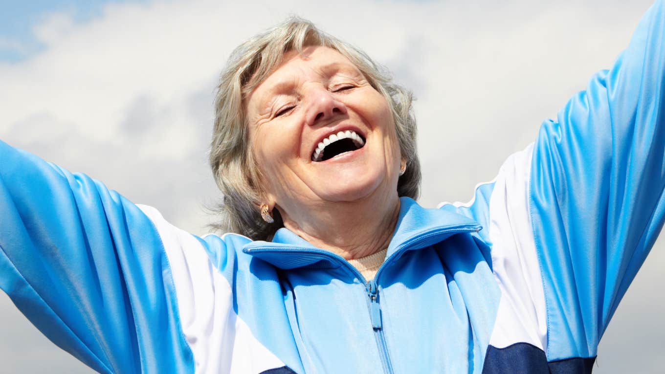 Psychology Says If You Can Master These Skills, You'll Remain Confident Into Your 80s Older woman remains confident.