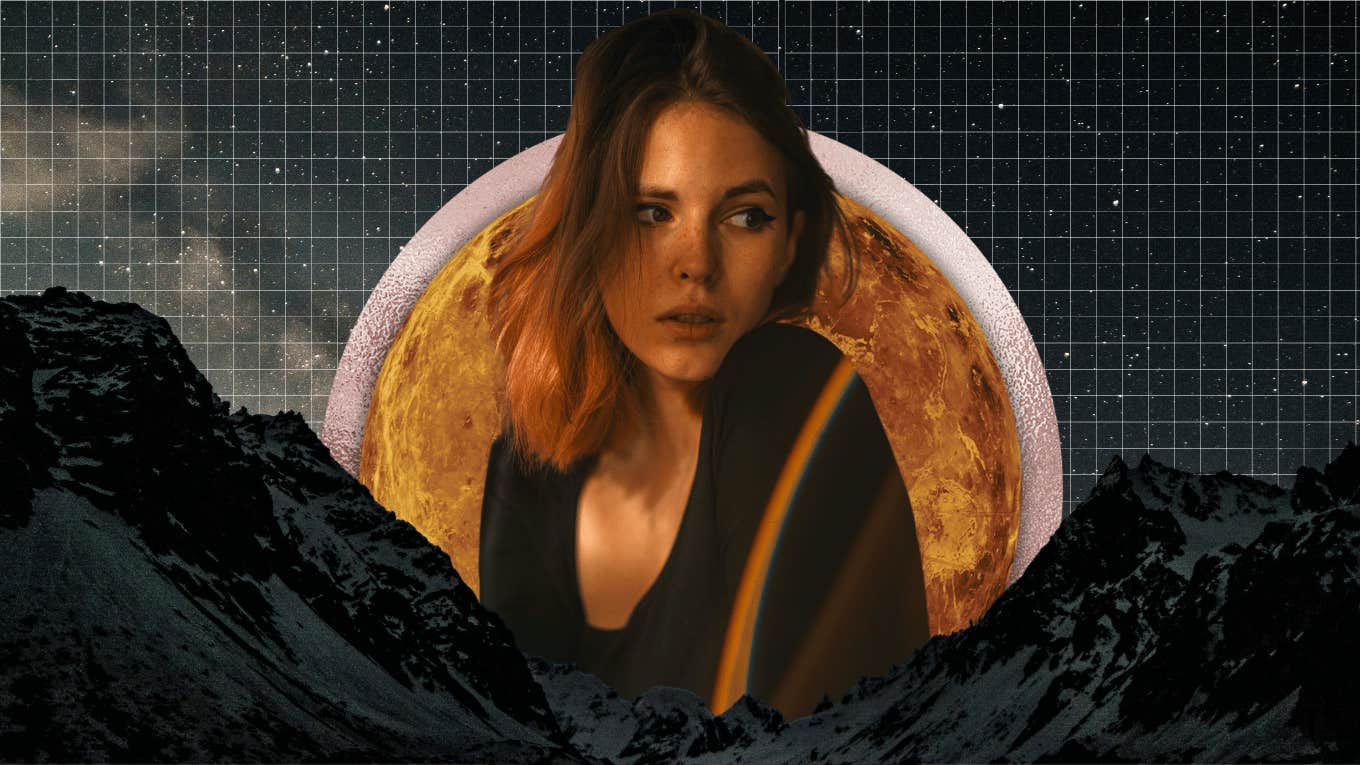 How Venus In Aries Transform Zodiac Sign's Life Beginning February 4 woman in front of venus in aries transforming zodiac signs lives february 4 2025