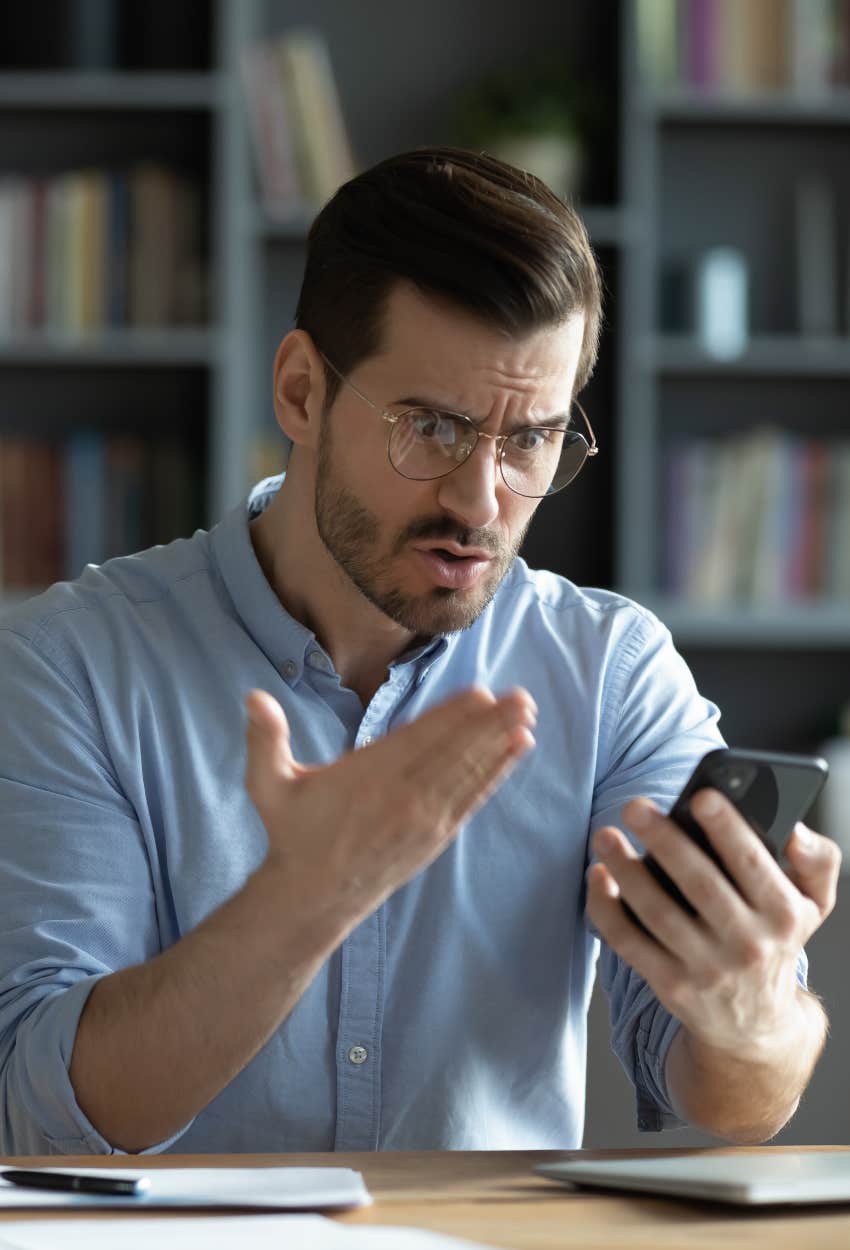 Boss annoyed by new hire
