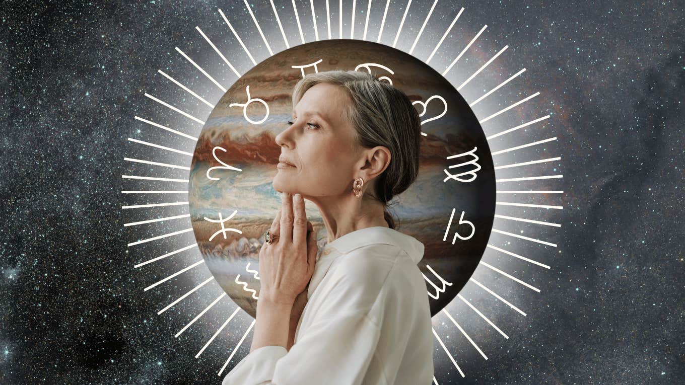 Horoscope For Each Zodiac Sign On February 4, 2025 woman in front of jupiter direct zodiac signs horoscope february 4, 2025