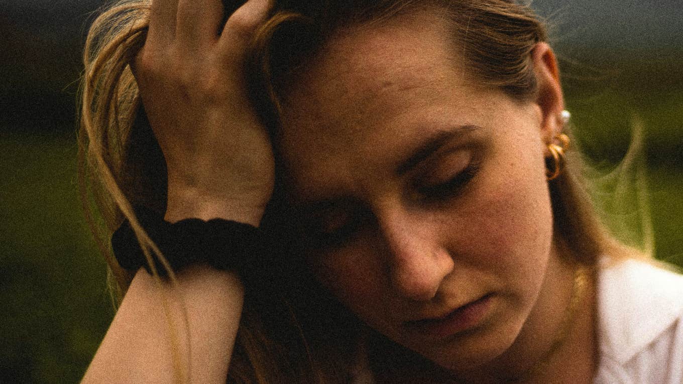 Subtle Signs That Show Up In Adulthood That Reveal Your Childhood Trauma Never Left Woman with childhood trauma.