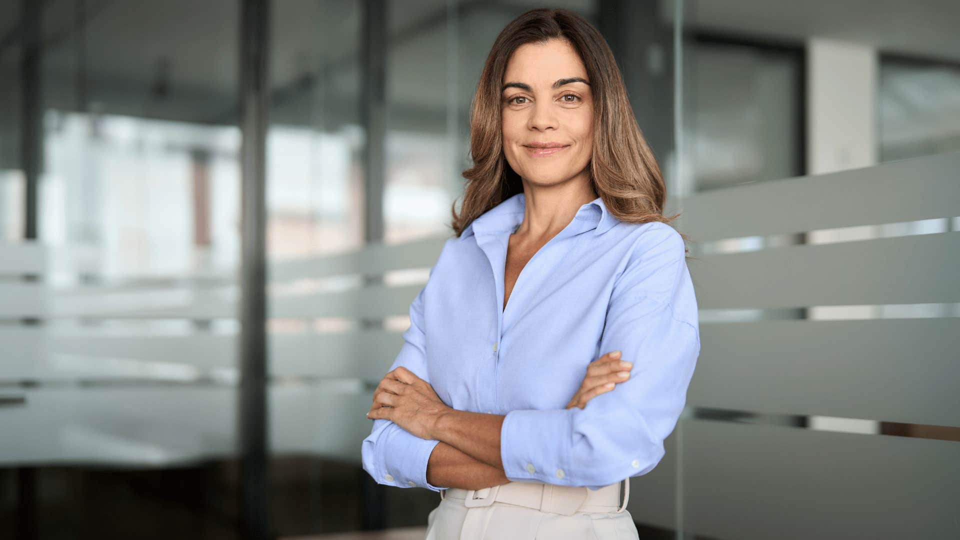 confident smiling professional woman