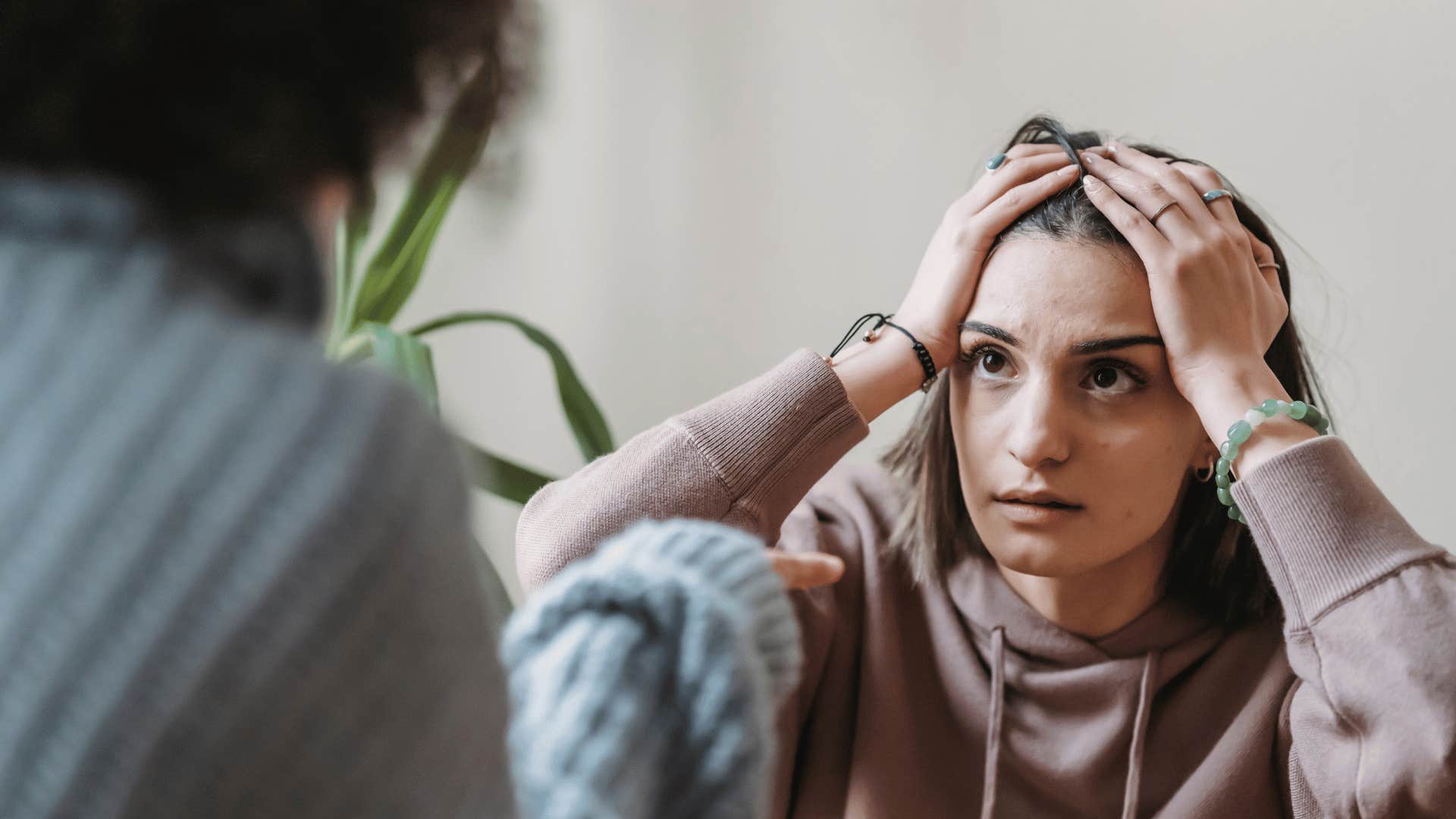 Gen Z woman who thinks anxiety means she can't do hard things