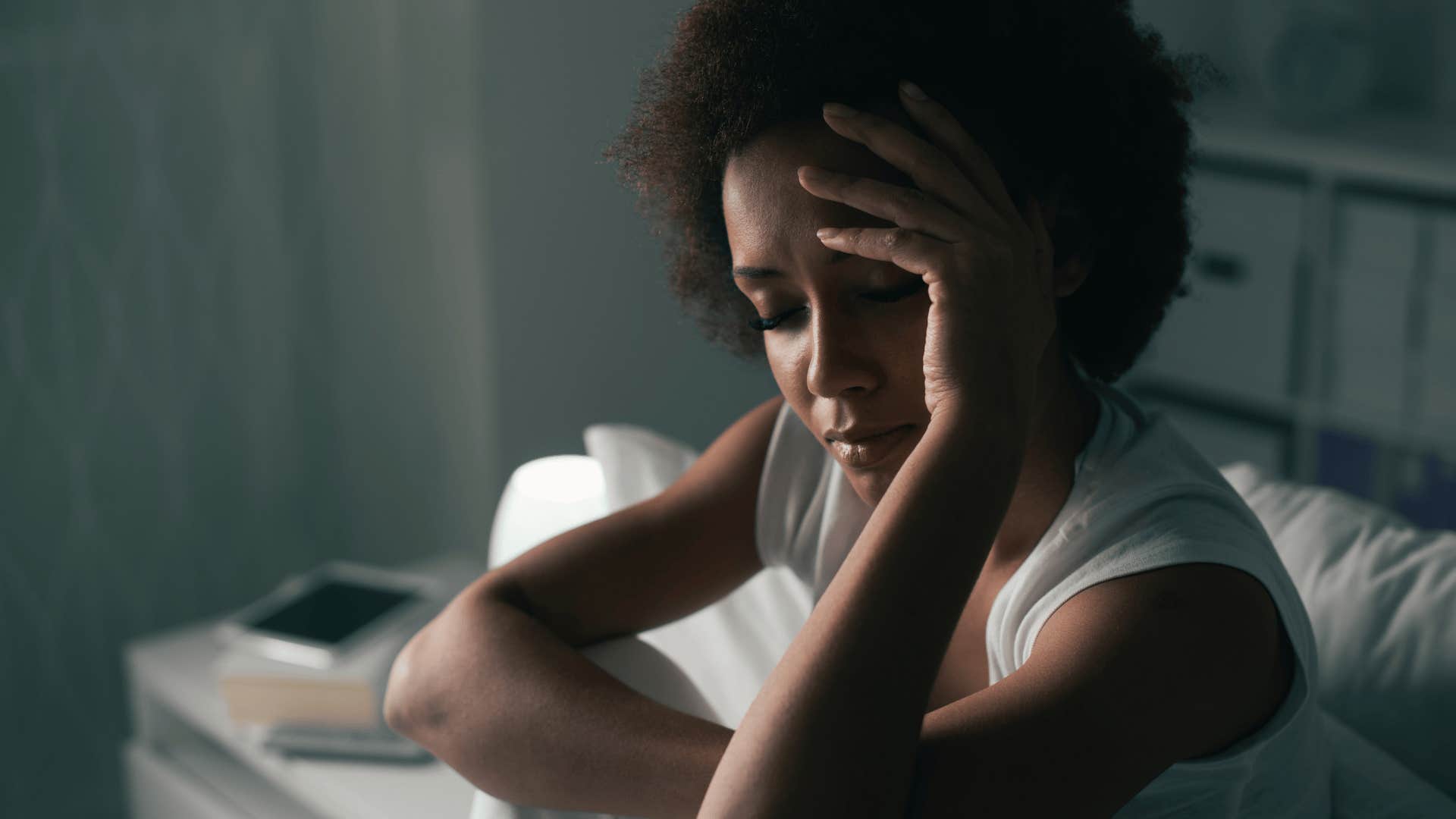 alone woman relying on brutal dating truths