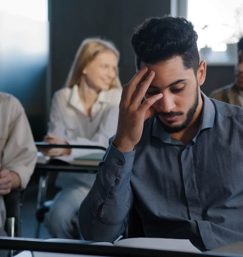 student downplaying intelligence signs someone home published intelligence