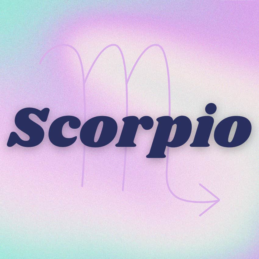 Zodiac sign Scorpio.