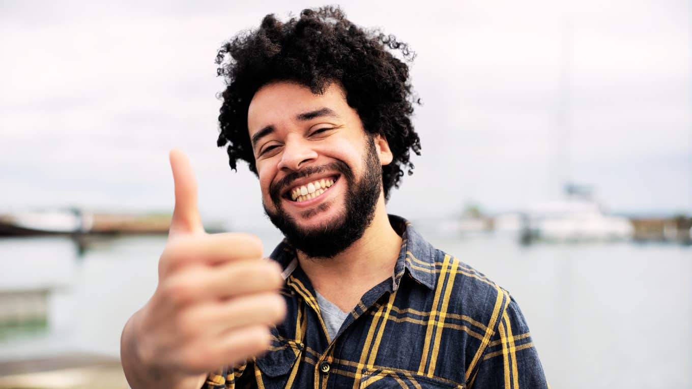 Man who was born to live his best life. 
