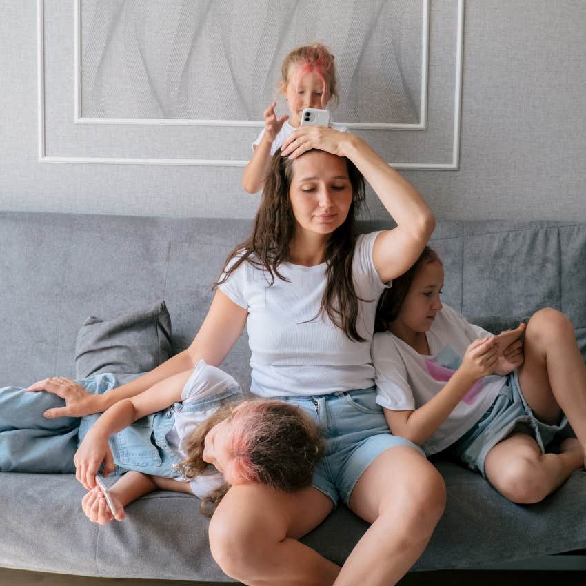 overworked mother who blamed other women