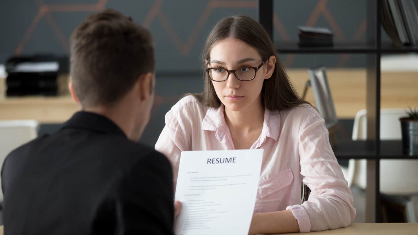 Job Candidate Walks Out Of Interview After Being Asked One Question Job candidate about to walk out of an interview after being asked a ridiculous question