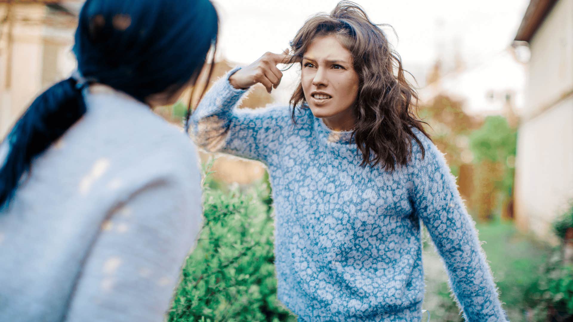 upset woman talking to friend realizing life's wake-up call