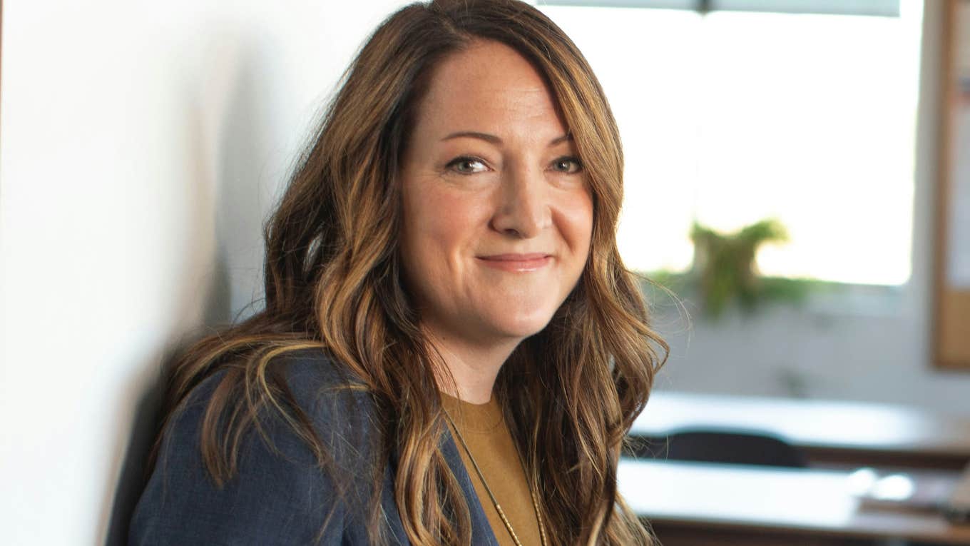 This Is the Magic Salary for Happiness, According to Research Happy woman has a magic salary.