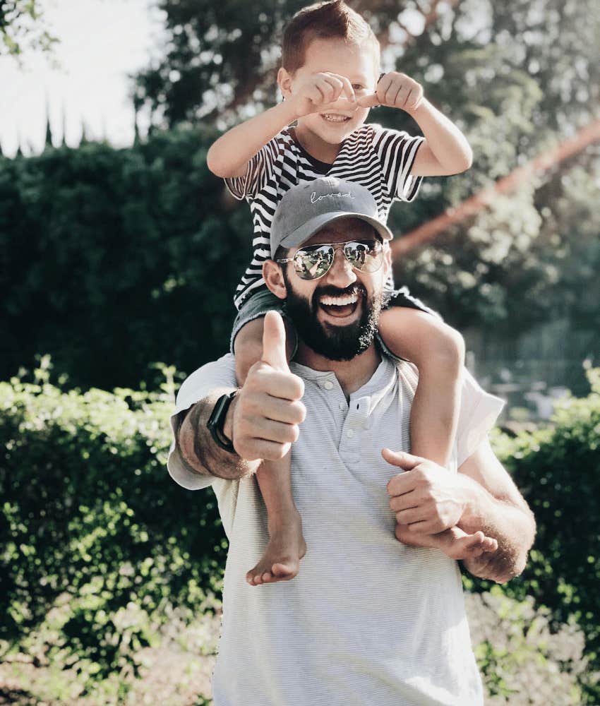 man invited to special person day by his friend's son