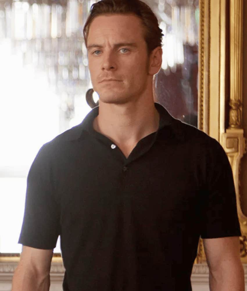 Michael Fassbender celebrity men big penis