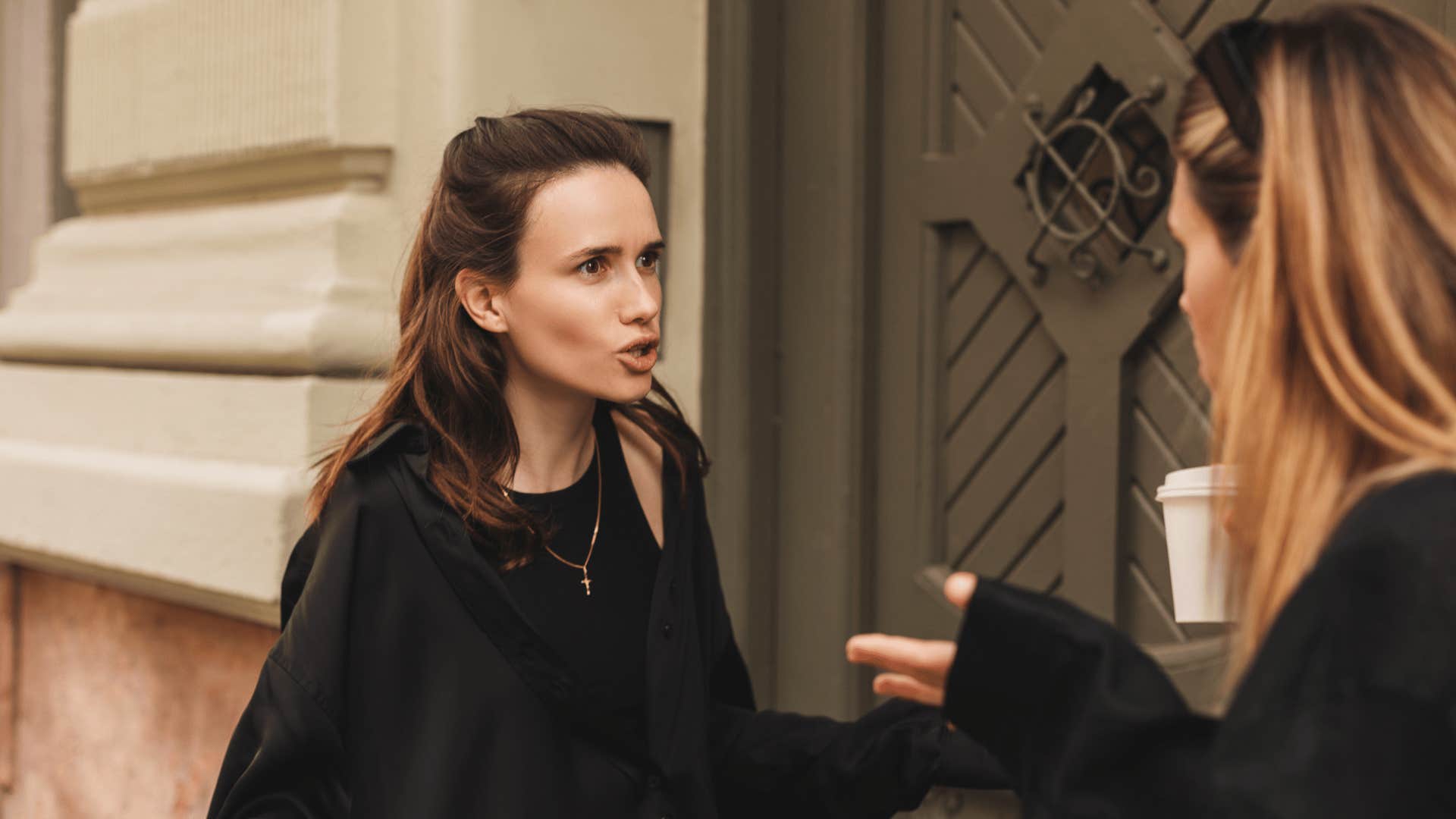 millennial woman refusing to take advice