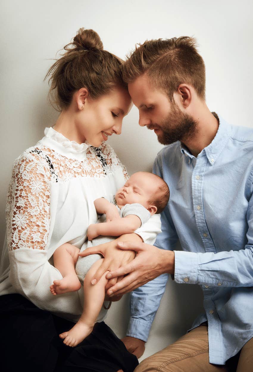 parents that did the right thing asking family to update vaccines before visiting newborn
