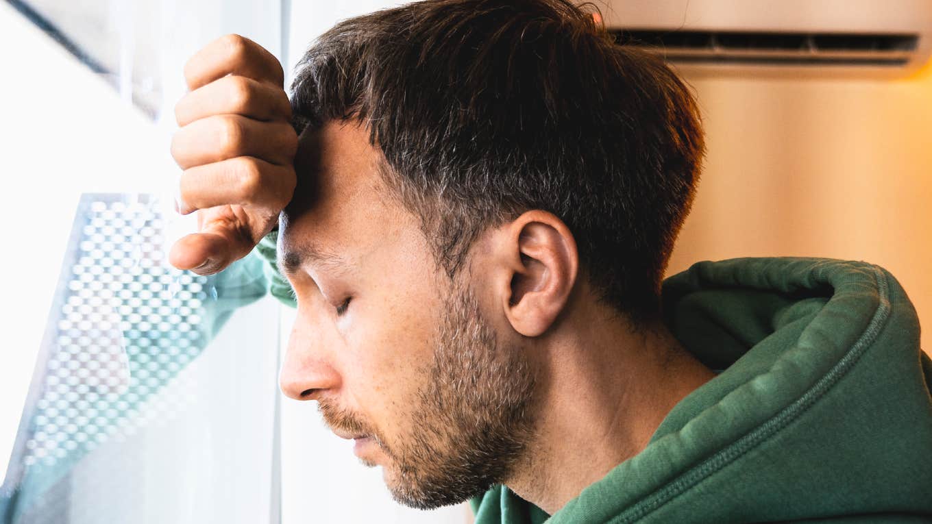 phrases you should never say to someone who had a rough childhood Man who had a rough childhood.