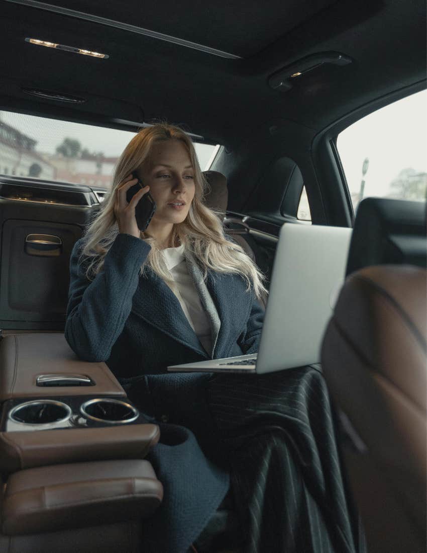 A business woman with an S at the beginning of her name 