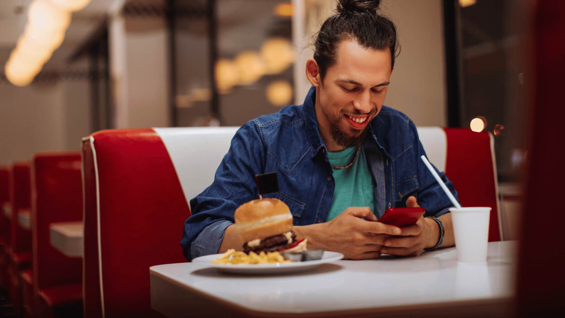 man spending time alone to boost creativity