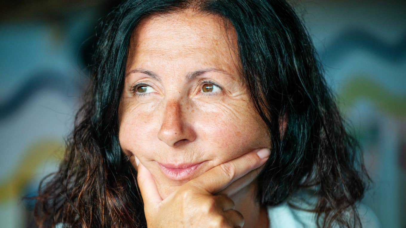 Woman seeing red flags that marriage might be a ticking time bomb. 