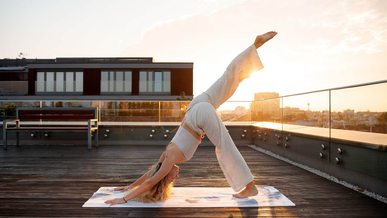 resident receiving formal notice from HOA for doing yoga on the roof