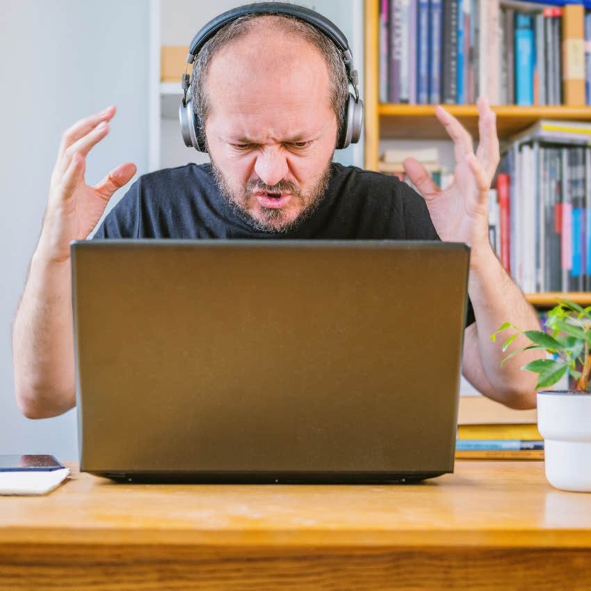 upset man behind computer is terrifying reality kids face