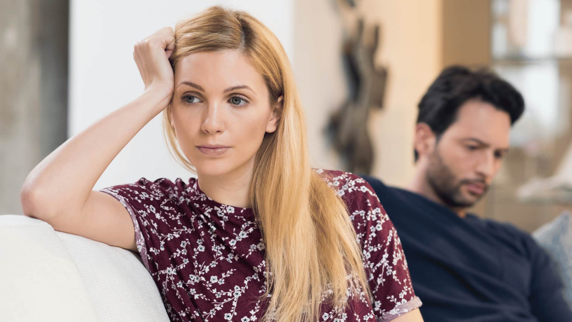 wife who isn't excited to spend time with her partner