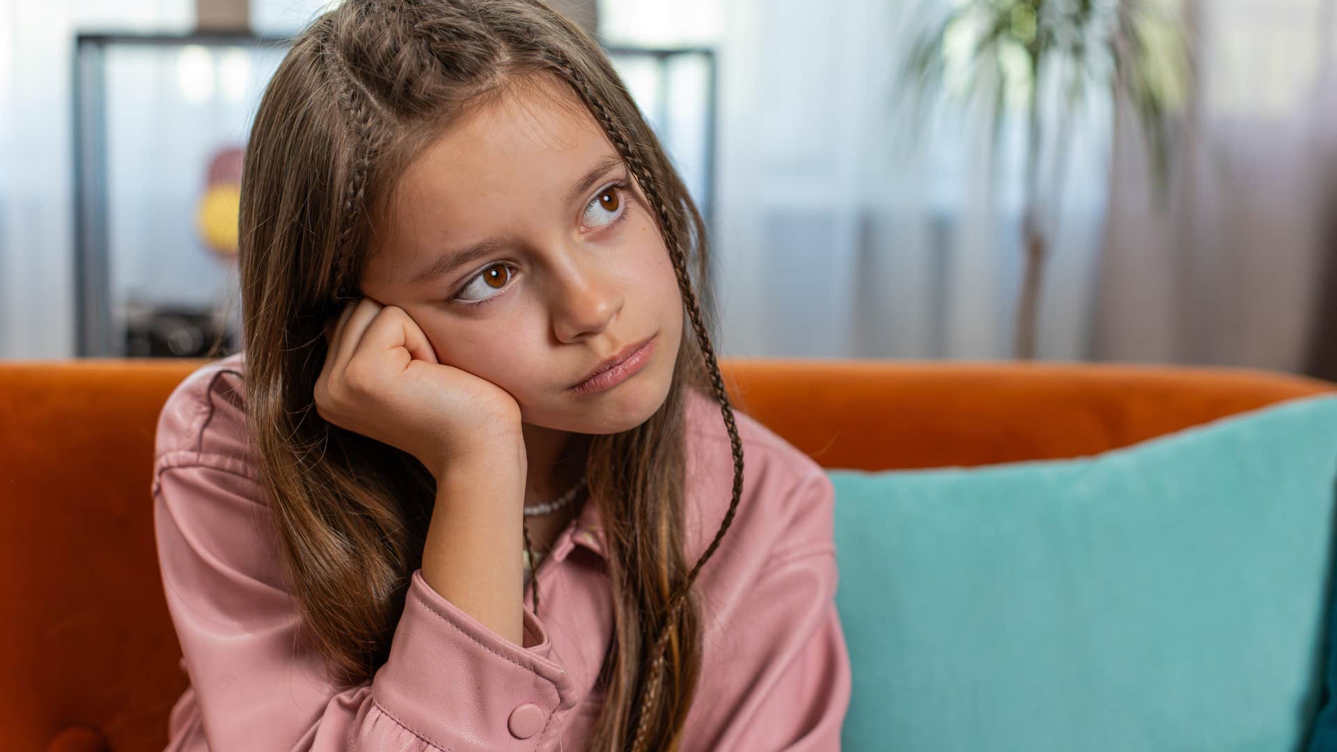 girl who didn't talk much about mental health at home