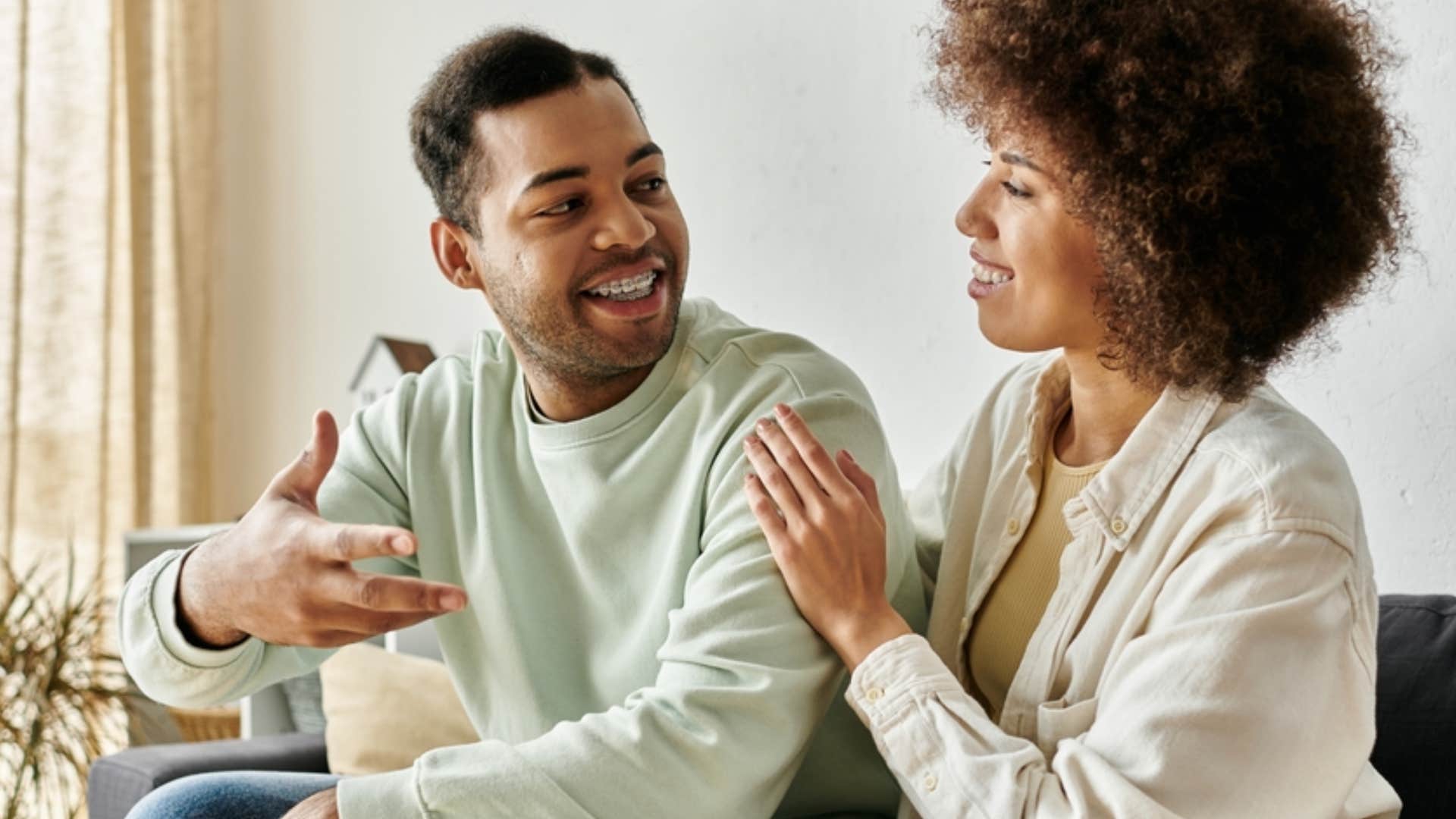 couple communicating openly