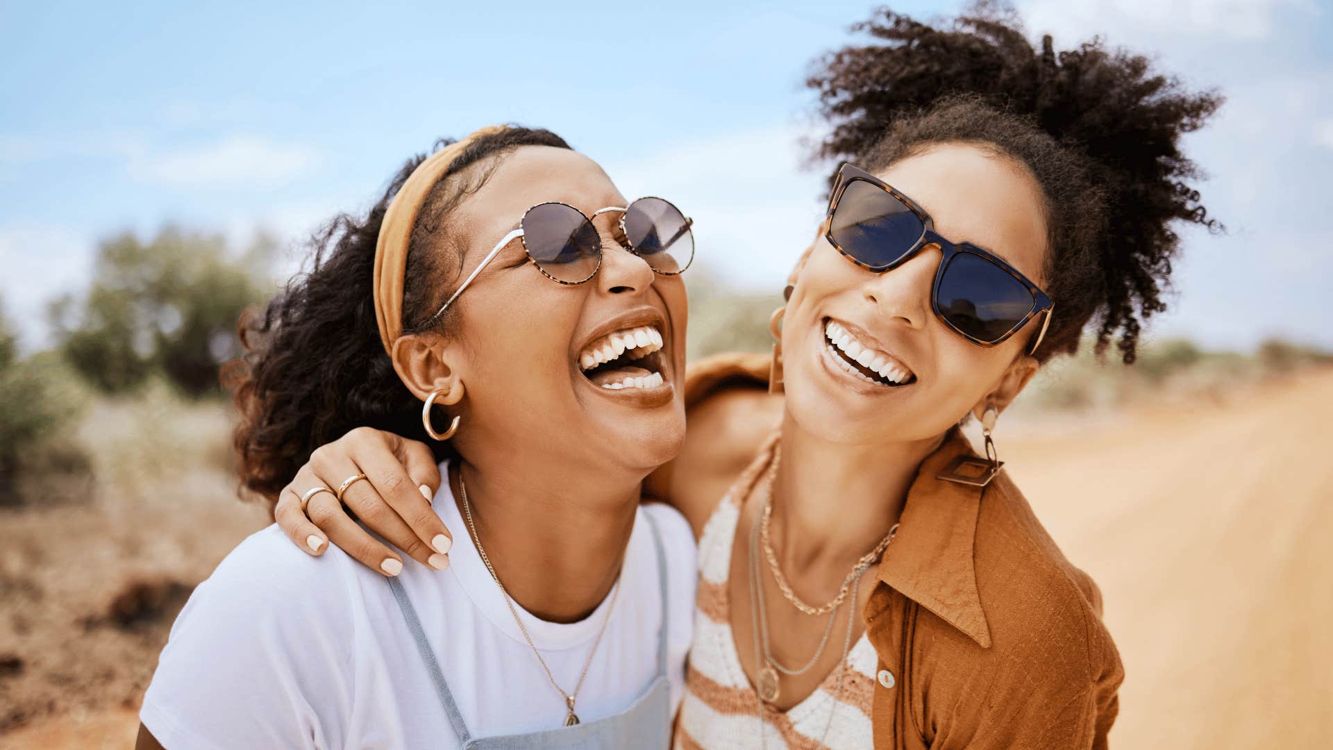 friends laughing
