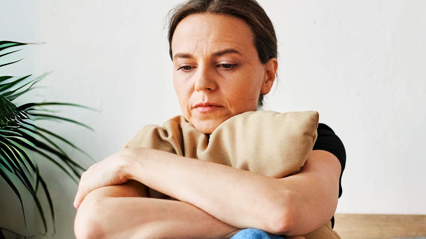 Subtle Burnout Signs Your Spouse’s Battery Is Officially at One-Percent Burned out spouse.