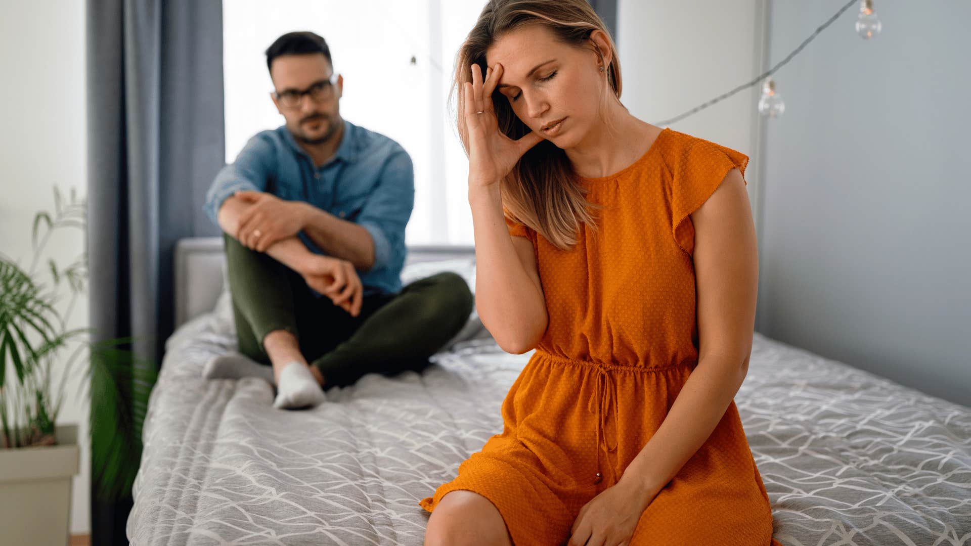 couple whose relationship is incompatible because they don't feel fulfilled