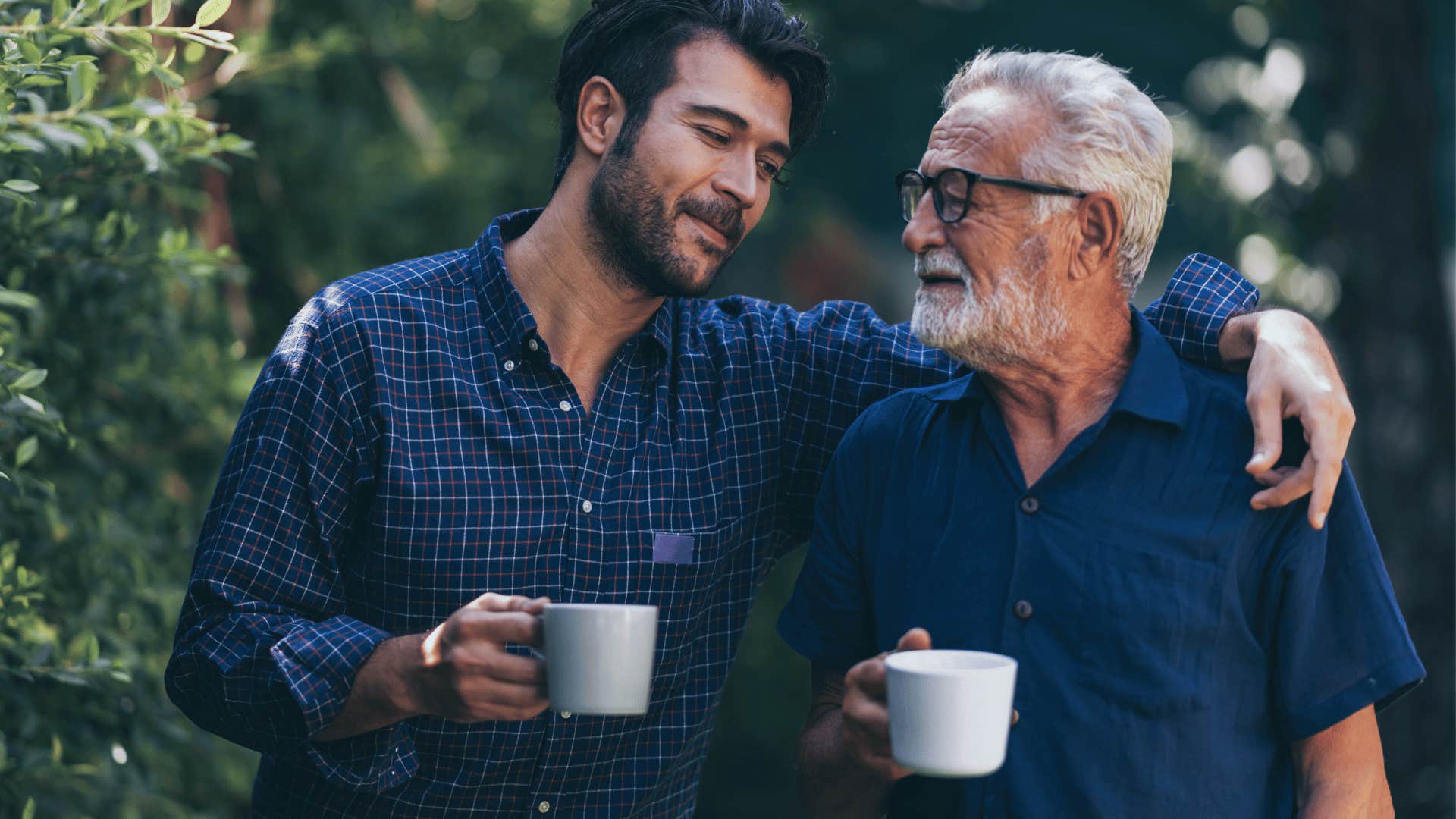 dad worried about whether his adult son is taking care of himself
