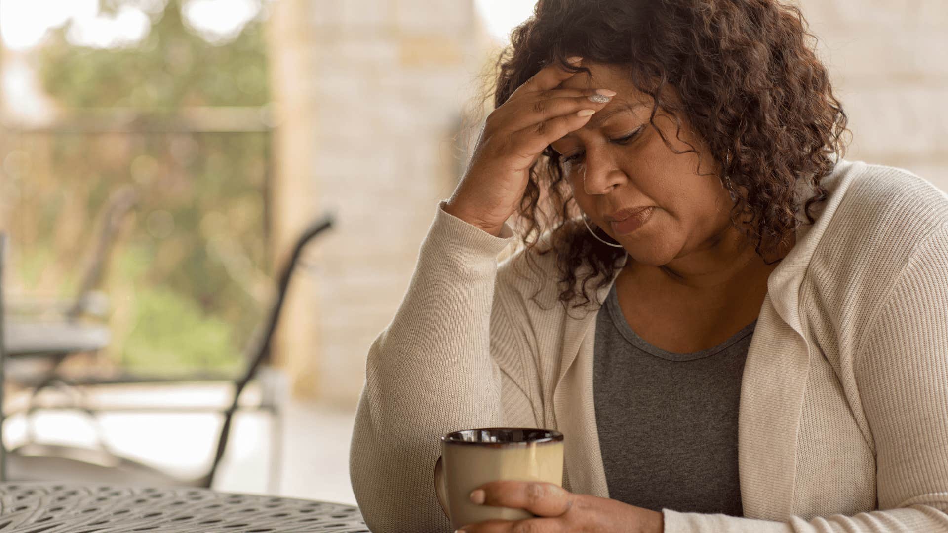 Gen X woman working so hard she can't keep up a normal routine