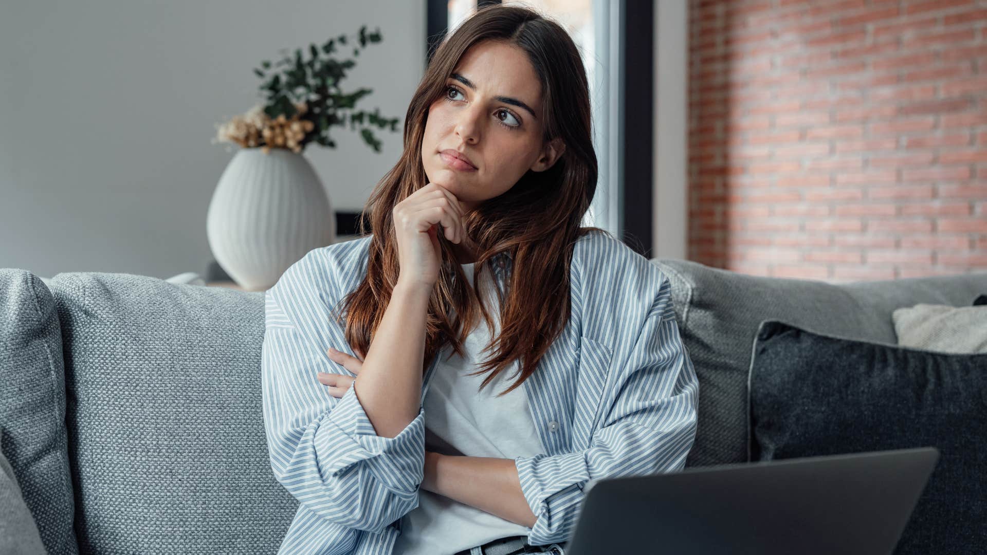 woman thinking