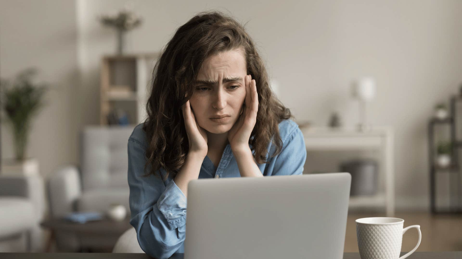 overworked millennial feeling stressed out